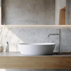 Waterevolution Flow umývadlová batéria s vysokým výtokom pre umývadlá vrátane click plug chróm T11501