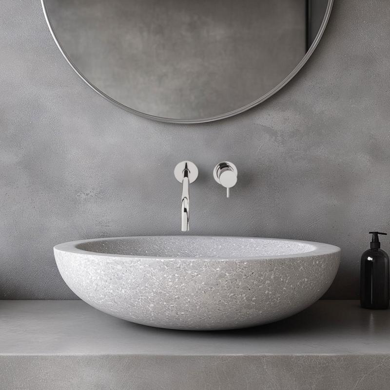 Vodovodná batéria Watervolution Flow, chrómová, s výtokom 25 cm, T116B01-25