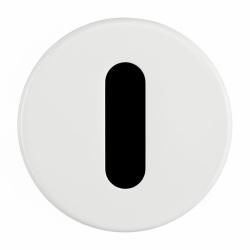 Waterevolution Flow vstavaná umývadlová batéria s infračerveným senzorom na sieťové napájanie, matná biela T118EEBR