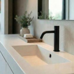 Waterevolution Flow Fonteinkraan zelfsluitend mat zwart T110TPPR

Preložené do slovenčiny:
Waterevolution Flow Samozatvárací umývadlový kohútik matná čierna T110TPPR