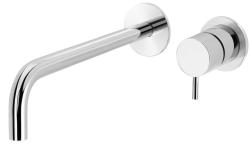 Waterevolution Flow vstavaná batéria k umývadlu, chróm, výtok 21 cm T116B01-21