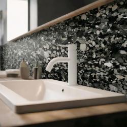 Waterevolution Flow biela matná fontánová batéria  T1101ABR