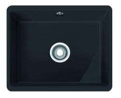 Franke drez Fraceram Kubus KBK110.50 Onyx spodná montáž 1260335883