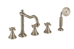 PB klasický 5-otvorový batériový kohútik s hviezdicovými gombíkmi z nehrdzavejúcej ocele 1208855792