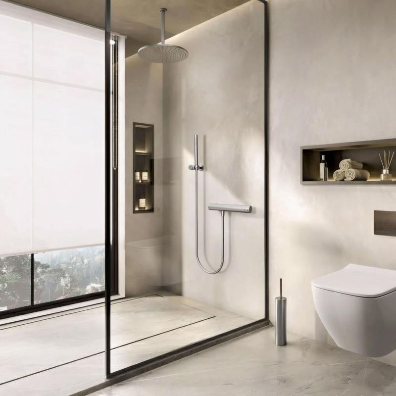 Waterevolution Flow sprchový termostat s príslušenstvom z nerezovej ocele T140TIE