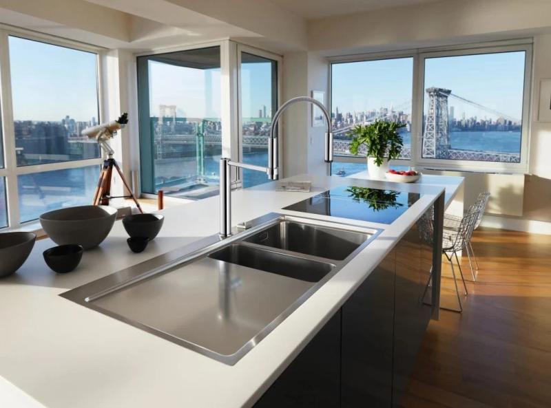 Franke Pescara Semi Pro 360 Kuchynská batéria s flexibilným výtokom chróm 115.0393.976