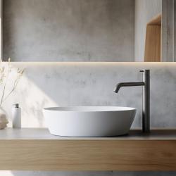 Waterevolution Flow umývadlová batéria pre umývadlové misy PVD gun metal T115GME