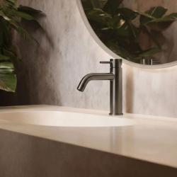 Waterevolution Flow umývadlová batéria PVD gun metal T1101AGME