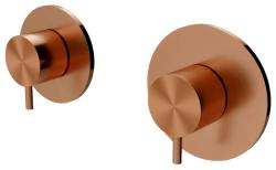 Waterevolution Flow zabudovaný sprchový termostat s 1 prepínacím ventilom, meď