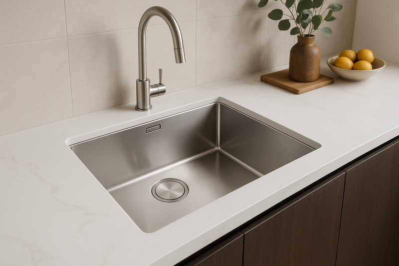 Franke Mythos MYX 110.50 nerezový drez 50x40 cm spodná montáž 122.0638.199