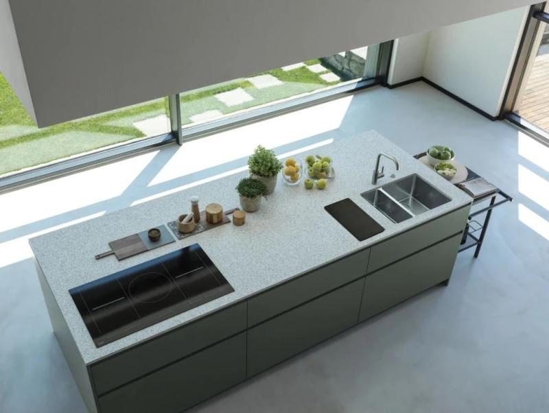 Franke Mythos MYX 160.34.16 BL jeden a pol nerezový drez na zabudovanie 34+16cm 122.0638.273