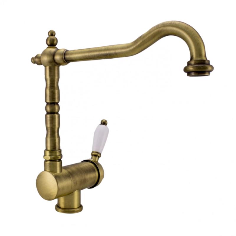 PB Vintage Nostalgická kuchynská batéria, oknová batéria, sklápateľná, bronzová, 1208953756