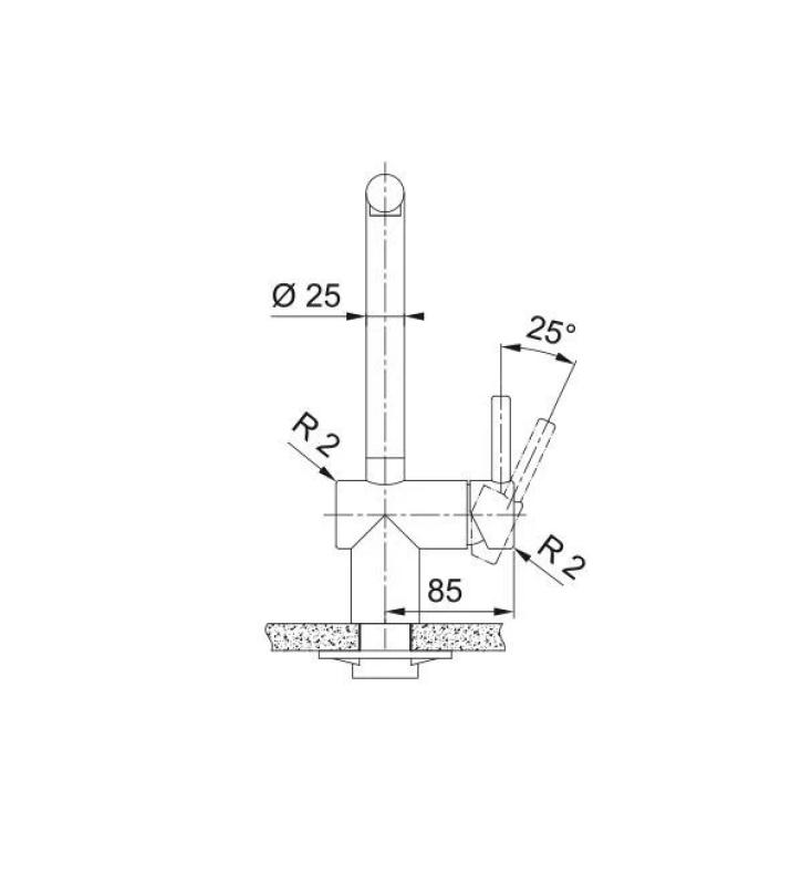 Franke medený kuchynský kohútik Atlas Neo s výsuvnou hubicou pvd copper 115.0628.208