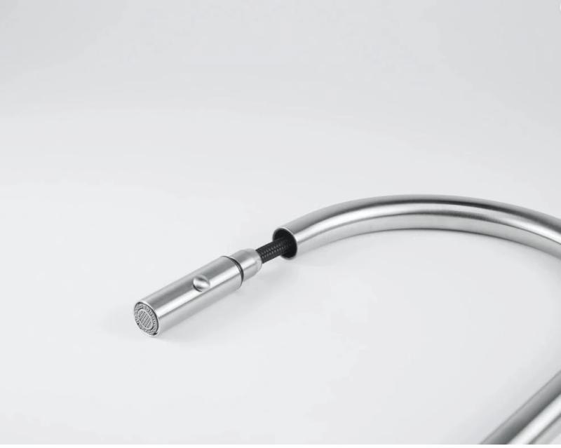 Franke Kuchynská batéria Eos Neo s výsuvnou sprchovou hlavicou, úplne z nehrdzavejúcej ocele 115.0590.045