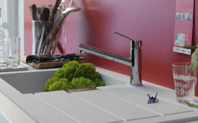 Franke Sirius 2 S2D 651 čierna plastová 1,5 jednoapolhodinová umývadlo s odkvapkávačom, montáž 100x50 143.0634.554