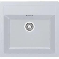 Franke Sirius 2 S2D 610.50 plastový biely umývadlo 56x53cm na montáž s otvorom pre kohútik 114.0568.052