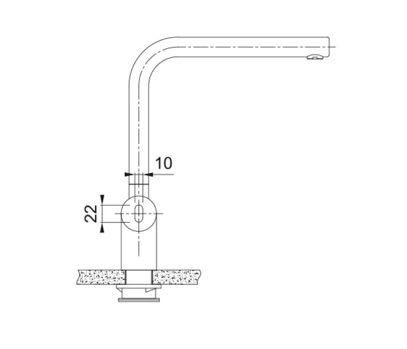 Franke matná čierna senzorová kuchynská batéria Atlas Neo s otočným výtokom 115.0625.525