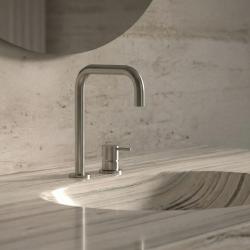 Waterevolution Flow 2-otvorová umývadlová batéria Nerez T112HIE