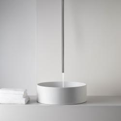 Waterevolution Flow stropná umývadlová batéria výtoková časť úplne z nehrdzavejúcej ocele T1678IE