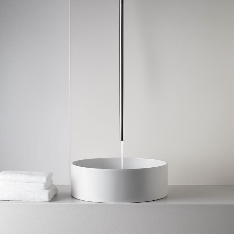 Waterevolution Flow stropná umývadlová batéria výtoková časť úplne z nehrdzavejúcej ocele T1678IE