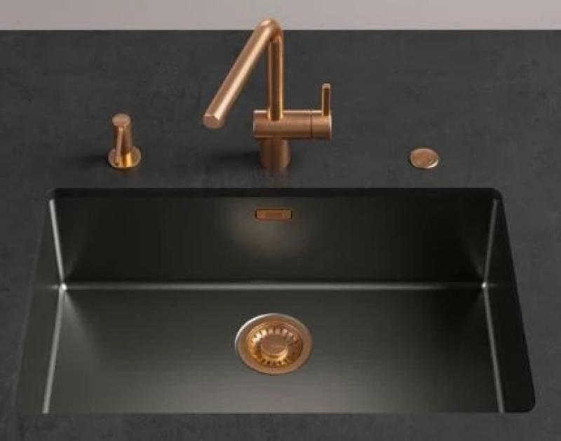 Franke Mythos majstrovské dielo Korfplugset gun metal s prepadom 112.0653.030