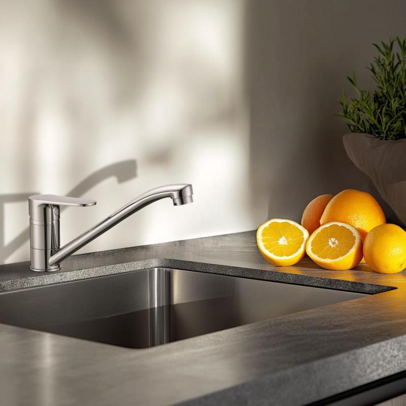 AquaTrimo Schubert jednootvorová kuchynská batéria chróm 21ST7072CM