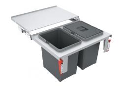 Franke Sorter Garbo 60-2 vstavaný odpadový systém 2 x 18 litrov odpadkový kôš 1210284027