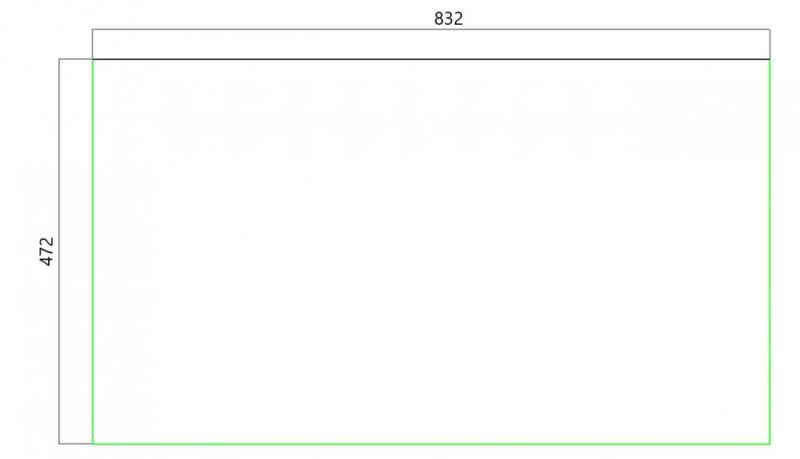 Ausmann Fibre drez čierny obojstranný s odkvapkávačom, nástenný 86x50 cm 1208957665