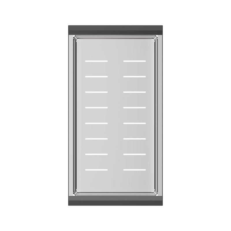 Quadri nerezový odpadkový kôš 38x20cm pre drez Durham 1208957910