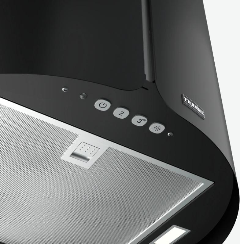 Franke Smart Suspended ostrov čierny matný digestor 42 cm 345.0654.933