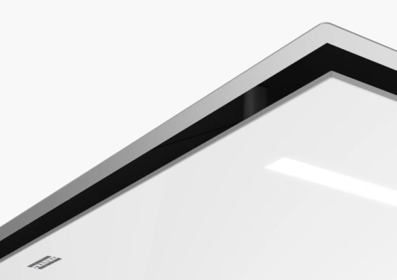 Franke Mythos stropná jednotka biely sklenený digestor 90 cm 350.0679.883