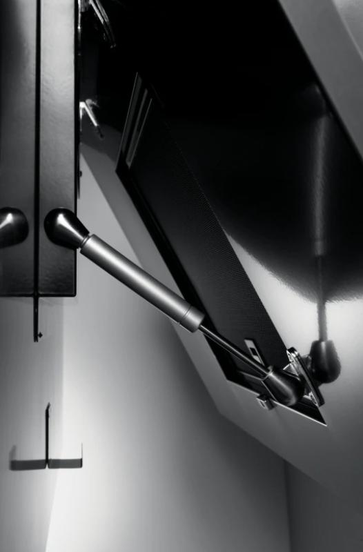 Franke Smart vertikálny čierny sklenený digestor 90 cm 110.0377.734