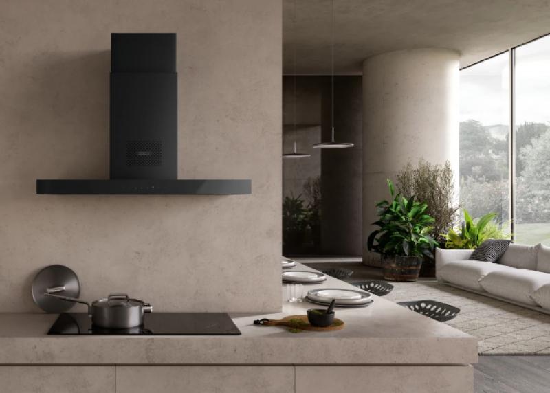 Franke Mythos Air Hub T nástenný model matná čierna digestor 90 cm 325.0679.323