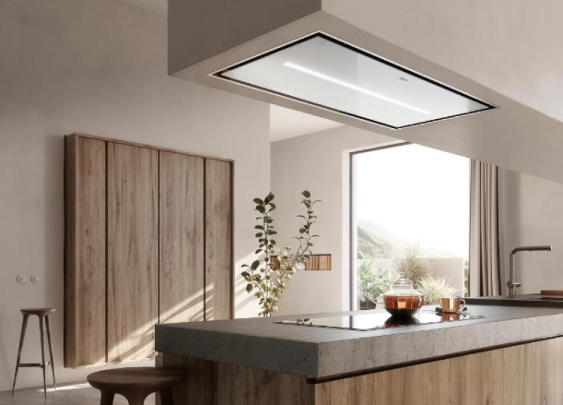 Franke Mythos Air Hub D stropná jednotka biela sklenená digestor 120 cm 350.0679.885