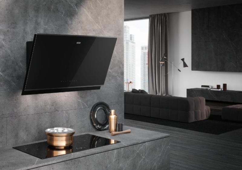 Franke Mythos Pro nástenný model čierne sklo odsávač pár 90 cm 330.0682.353