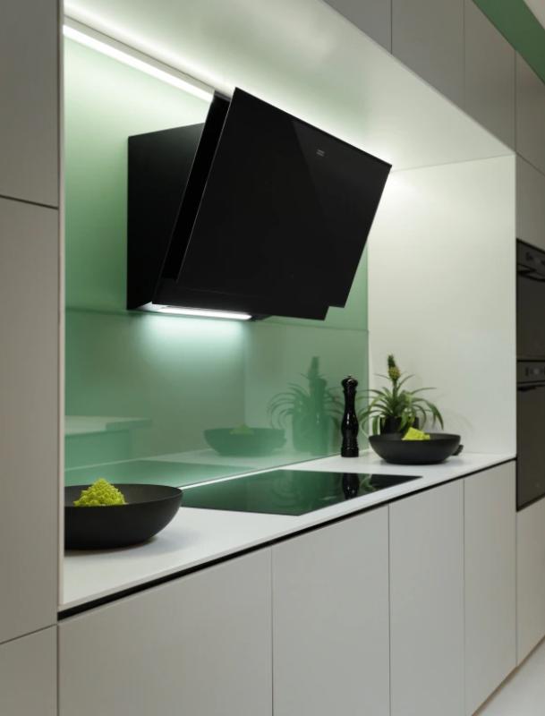 Franke Mythos Pro nástenný model čierne sklo odsávač pár 90 cm 330.0682.353