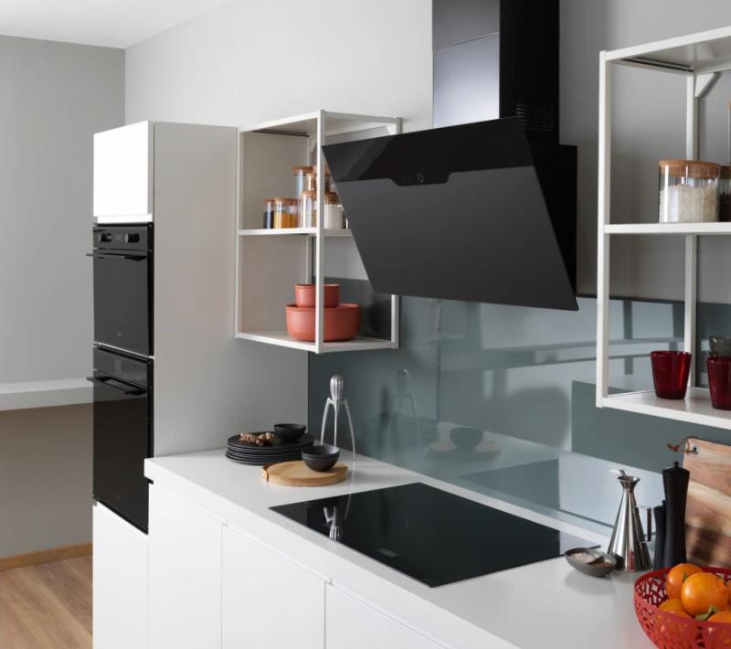 Franke Maris Drip Free nástenný model matná čierna digestor 90 cm 330.0657.418