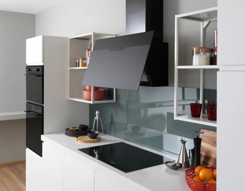 Franke Maris Drip Free nástenný model matná čierna digestor 90 cm 330.0657.418