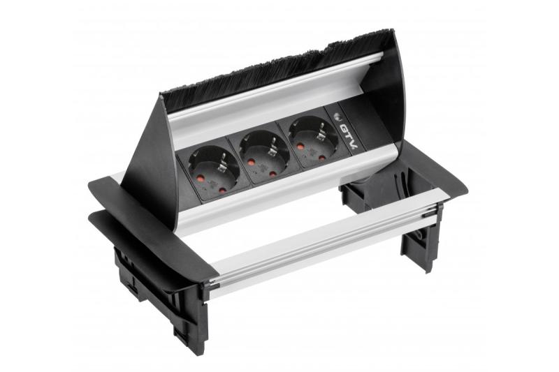 Napájací zásuvkový panel cez stôl 1208958680