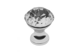 Gombík Zamak Crystal Palace B 20mm chróm + CRYSTAL 1208959269