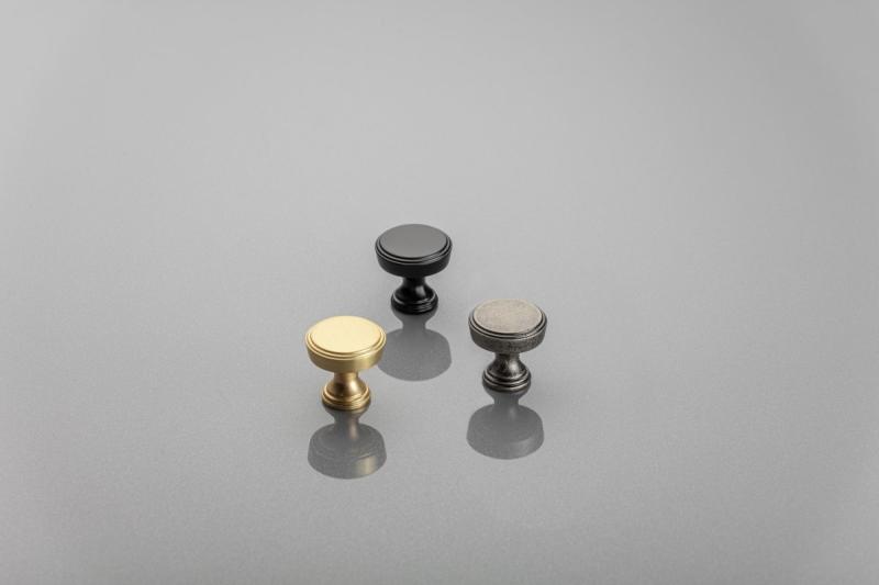 SONET gomb čierna matná 1208959313