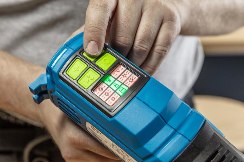 Hoegert LCD Digitálna Teplovzdušná Pištoľ 2000W 1208960197