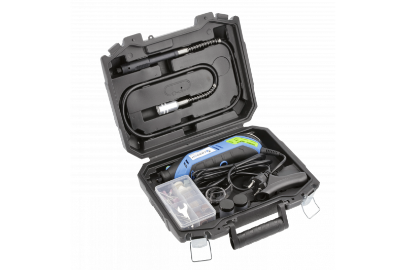 Hoegert Mini brúska v kufri vrátane 184 extra príslušenstiev 1208960199 HT2E101