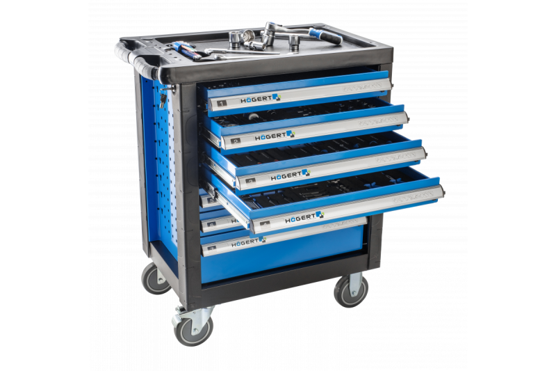 Hoegert Skriňa do dielne so 7 zásuvkami 1208962007