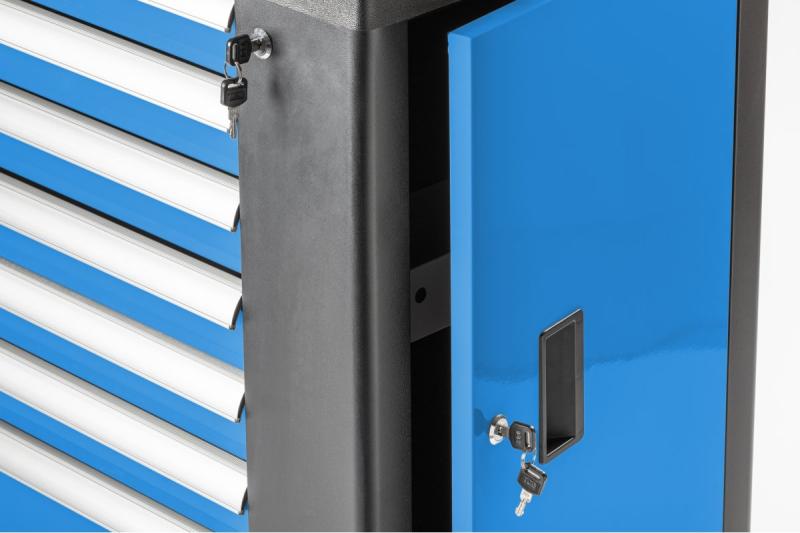 Hoegert náradová skriňa s 7 zásuvkami a bočnými dverami. 1208962009