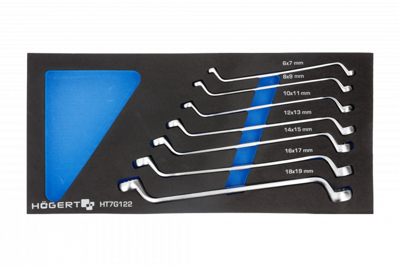 Hoegert 7-zásuvková náradie skriňa s bočnými dverami s príslušenstvom 544 kusov. 1208962010