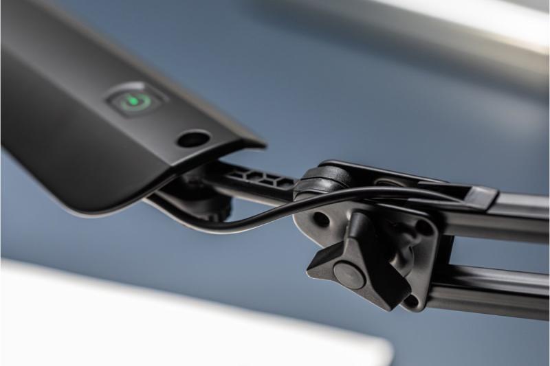 Dekor Stolná lampa Architecto 8W 600lm.AC220-240V 4000K PF>0.5 3-stupňové stmievanie RA>80 Čierna 1208962478