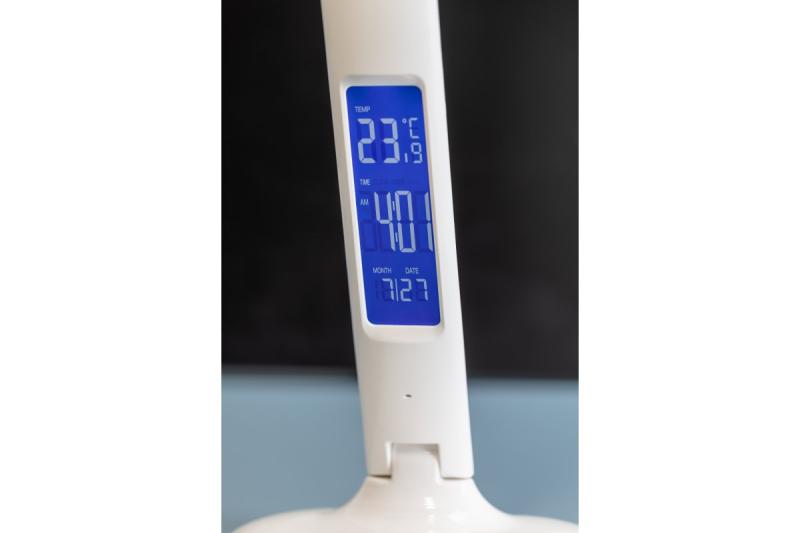 Decoračná Stolná Lampa GALACTIC LED 5W 240lm AC220-240V 50/60Hz meniace sa farby (3000K 4000K 6000K) kalendár budík teplomer biele púzdro. 1208962484