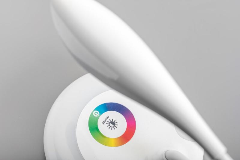 Dekoratívna stolová lampa GALACTIC LED 5W 240lm 5V DC 4000K RGB základňa USB nabíjanie biele telo 1208962485