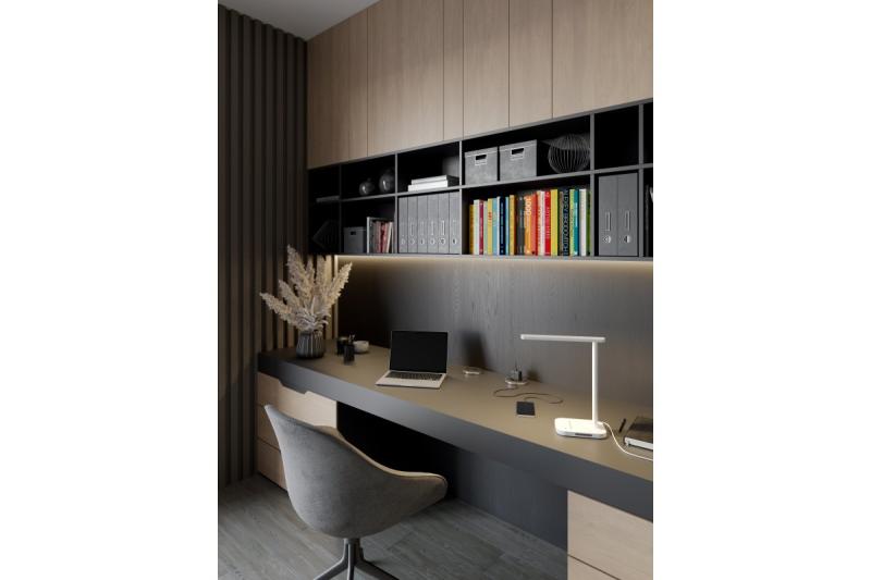 Dekoratívna stolná lampa Gale 8 W 550 lm AC220-240 V 5-CCT 10-stupňové stmievanie PF>0 5 RA>80 biela 1208962486